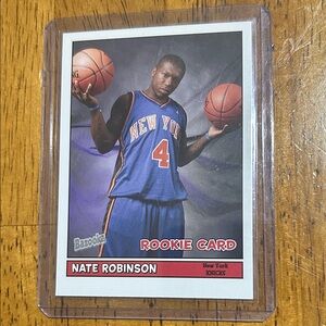 Topps Blue New York Nate Robinson Rookie Card